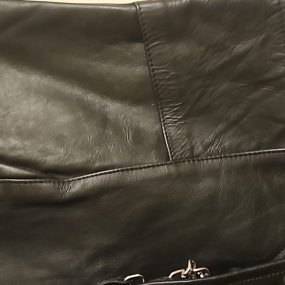 Leather Biker Vest - Picture 6 of 12